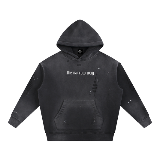 Vintage Frayed Hoodie