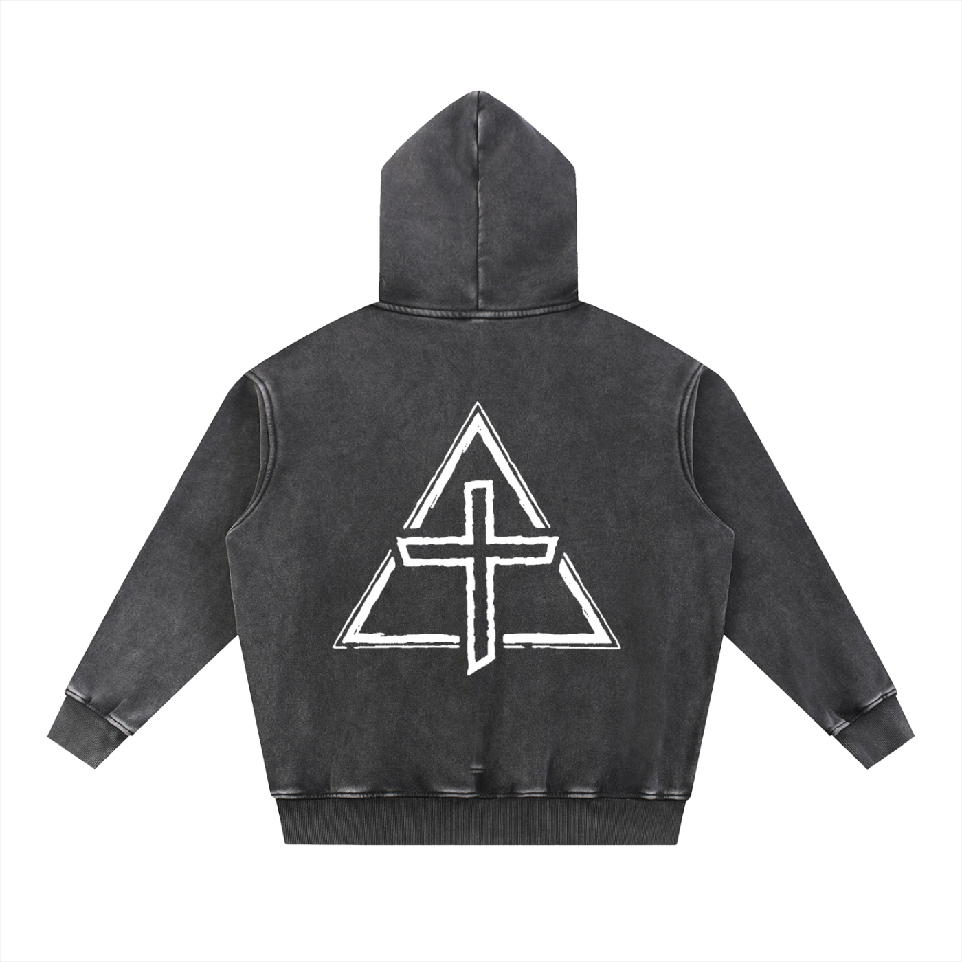 Snow Washed Oversized Hoodie