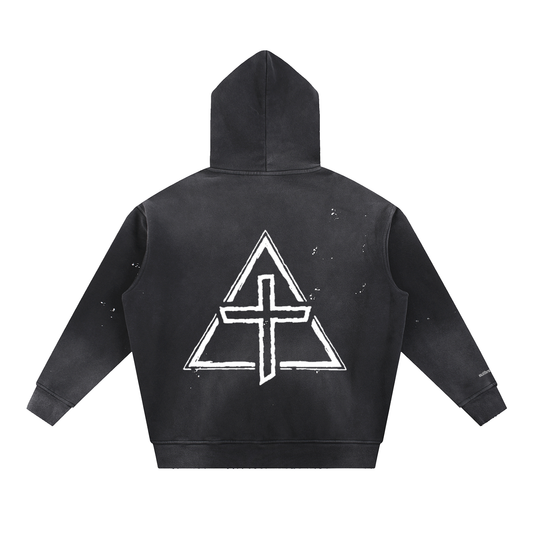 Vintage Frayed Hoodie